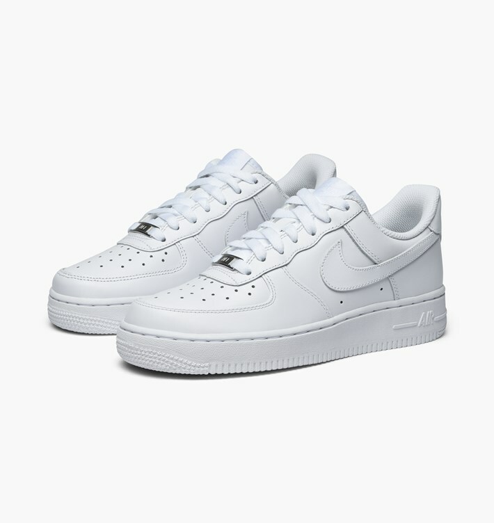 nike air force 1 07 le low women's white